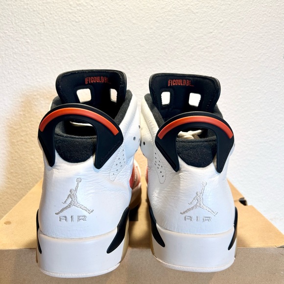 Jordan 6 Retro Gatorade size 10 384664-145 2017 PRE-OWNED - Picture 5 of 9